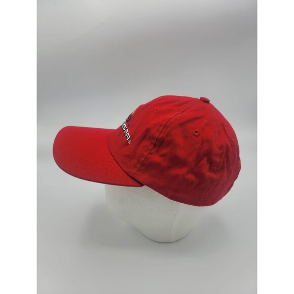 2005 Anhauser Busch Budwesier Adjustable Baseball Hat  Red - Picture 2 of 6
